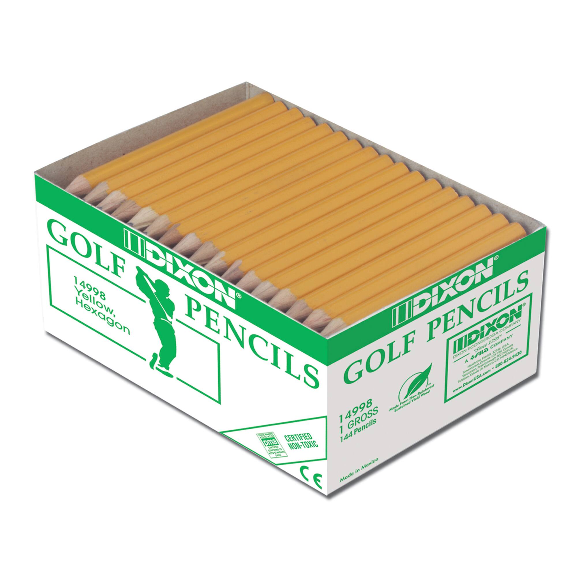 Dixon® 3.5" Golf Pencils, 144ct.